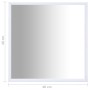 Espejo blanco 40x40 cm de vidaXL, Espejos - Ref: Foro24-322716, Precio: 34,00 €, Descuento: %