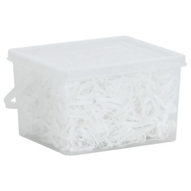 Bandas de trenzas de caballo silicona blanco 2500 unidades de vidaXL, Cuidado de caballos - Ref: Foro24-172495, Precio: 14,81...