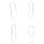 Bandas de trenzas de caballo silicona blanco 2500 unidades de vidaXL, Cuidado de caballos - Ref: Foro24-172495, Precio: 14,81...