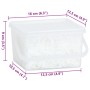 Bandas de trenzas de caballo silicona blanco 2500 unidades de vidaXL, Cuidado de caballos - Ref: Foro24-172495, Precio: 14,81...