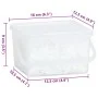 Bandas de trenzas de caballo silicona blanco 2500 unidades de vidaXL, Cuidado de caballos - Ref: Foro24-172495, Precio: 19,38...