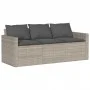 Set de sofás de jardín 6 pzas y cojines ratán sintético gris de vidaXL, Conjuntos de jardín - Ref: Foro24-3213554, Precio: 53...