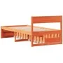 Estructura cama con cajones madera maciza pino marrón 90x200 cm de vidaXL, Camas y somieres - Ref: Foro24-846794, Precio: 168...