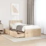 Estructura de cama con cajones madera maciza pino 90x190 cm de vidaXL, Camas y somieres - Ref: Foro24-846804, Precio: 175,40 ...