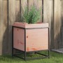Jardinera de madera maciza de abeto Douglas 40x40x50 cm de vidaXL, Maceteros y jardineras - Ref: Foro24-847021, Precio: 48,99...