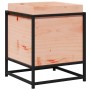 Jardinera de madera maciza de abeto Douglas 40x40x50 cm de vidaXL, Maceteros y jardineras - Ref: Foro24-847021, Precio: 48,99...