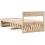 Estructura de cama con cajones madera maciza pino 90x190 cm de vidaXL, Camas y somieres - Ref: Foro24-846804, Precio: 175,40 ...