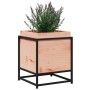 Jardinera de madera maciza de abeto Douglas 40x40x50 cm de vidaXL, Maceteros y jardineras - Ref: Foro24-847021, Precio: 48,99...