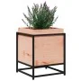 Jardinera de madera maciza de abeto Douglas 40x40x50 cm de vidaXL, Maceteros y jardineras - Ref: Foro24-847021, Precio: 48,35...