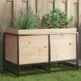 Jardinera de madera maciza de pino 80x40x50 cm de vidaXL, Maceteros y jardineras - Ref: Foro24-847028, Precio: 74,77 €, Descu...