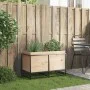 Jardinera de madera maciza de pino 80x40x50 cm de vidaXL, Maceteros y jardineras - Ref: Foro24-847028, Precio: 74,77 €, Descu...