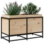 Jardinera de madera maciza de pino 80x40x50 cm de vidaXL, Maceteros y jardineras - Ref: Foro24-847028, Precio: 74,77 €, Descu...