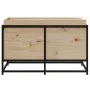 Jardinera de madera maciza de pino 80x40x50 cm de vidaXL, Maceteros y jardineras - Ref: Foro24-847028, Precio: 74,77 €, Descu...