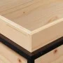 Jardinera de madera maciza de pino 60x40x50 cm de vidaXL, Maceteros y jardineras - Ref: Foro24-847023, Precio: 56,68 €, Descu...