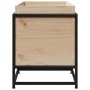 Jardinera de madera maciza de pino 80x40x50 cm de vidaXL, Maceteros y jardineras - Ref: Foro24-847028, Precio: 83,11 €, Descu...