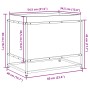 Jardinera de madera maciza de pino 60x40x50 cm de vidaXL, Maceteros y jardineras - Ref: Foro24-847023, Precio: 70,51 €, Descu...