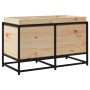 Jardinera de madera maciza de pino 80x40x50 cm de vidaXL, Maceteros y jardineras - Ref: Foro24-847028, Precio: 83,11 €, Descu...
