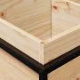 Jardinera de madera maciza de pino 80x40x50 cm de vidaXL, Maceteros y jardineras - Ref: Foro24-847028, Precio: 74,77 €, Descu...