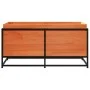 Jardinera de madera maciza pino marrón cera 100x40x50 cm de vidaXL, Maceteros y jardineras - Ref: Foro24-847035, Precio: 100,...