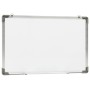 Pizarra magnética de borrado en seco acero blanco 60x40 cm de vidaXL, Pizarras blancas - Ref: Foro24-146631, Precio: 33,24 €,...