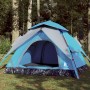 Tienda de campaña iglú 4 personas apertura rápida azul de vidaXL, Tiendas de campaña - Ref: Foro24-4004182, Precio: 84,57 €, ...