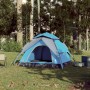 Tienda de campaña iglú 4 personas apertura rápida azul de vidaXL, Tiendas de campaña - Ref: Foro24-4004182, Precio: 84,57 €, ...