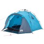 Tienda de campaña iglú 3 personas apertura rápida azul de vidaXL, Tiendas de campaña - Ref: Foro24-4004227, Precio: 121,54 €,...