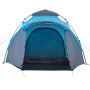 Tienda de campaña iglú 3 personas apertura rápida azul de vidaXL, Tiendas de campaña - Ref: Foro24-4004227, Precio: 121,54 €,...