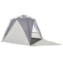 Tienda de playa 4 personas impermeable apertura rápida gris de vidaXL, Tiendas de campaña - Ref: Foro24-4005307, Precio: 108,...