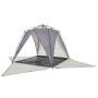 Tienda de playa 4 personas impermeable apertura rápida gris de vidaXL, Tiendas de campaña - Ref: Foro24-4005307, Precio: 108,...