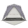 Tienda de playa 4 personas impermeable apertura rápida gris de vidaXL, Tiendas de campaña - Ref: Foro24-4005307, Precio: 108,...