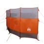 Cortaviento de camping impermeable gris naranja 366x152x152 cm de vidaXL, Paravientos - Ref: Foro24-94742, Precio: 40,26 €, D...