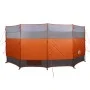 Cortaviento de camping impermeable gris naranja 366x152x152 cm de vidaXL, Paravientos - Ref: Foro24-94742, Precio: 41,08 €, D...