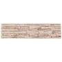 Paneles de pared 3D 14 unidades EPS marrón 100x25 cm de vidaXL, Recubrimiento de paredes - Ref: Foro24-4008556, Precio: 108,3...