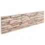Paneles de pared 3D 14 unidades EPS marrón 100x25 cm de vidaXL, Recubrimiento de paredes - Ref: Foro24-4008556, Precio: 106,7...