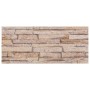 Paneles de pared 3D 14 unidades EPS marrón 100x25 cm de vidaXL, Recubrimiento de paredes - Ref: Foro24-4008556, Precio: 108,3...