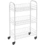 Metaltex Carrito de cocina con 3 cestas Siena blanco de Metaltex, Carros de cocina y comedor - Ref: Foro24-430397, Precio: 33...