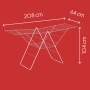 Metaltex Tendedero con alas Amsterdam 32 m de Metaltex, Tendederos y perchas - Ref: Foro24-430392, Precio: 90,06 €, Descuento: %