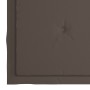 Cojines de silla de jardín 4 uds tela taupé 40x40x3 cm de vidaXL, Cojines para sillas y sofás - Ref: Foro24-47595, Precio: 32...