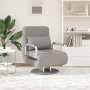 Silla giratoria y sofá cama tela gris claro en Sillones | Comprar online en Foru.es