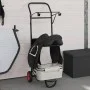Carrito de silla de montar plegable acero negro de vidaXL, Accesorios para riendas de caballos - Ref: Foro24-172503, Precio: ...