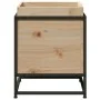 Jardinera de madera maciza de pino 40x40x50 cm de vidaXL, Maceteros y jardineras - Ref: Foro24-847018, Precio: 49,31 €, Descu...
