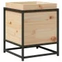 Jardinera de madera maciza de pino 40x40x50 cm de vidaXL, Maceteros y jardineras - Ref: Foro24-847018, Precio: 49,31 €, Descu...