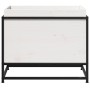 Jardinera de madera maciza de pino blanca 60x40x50 cm de vidaXL, Maceteros y jardineras - Ref: Foro24-847024, Precio: 64,89 €...