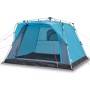 Tienda de campaña cabaña 4 personas apertura rápida azul de vidaXL, Tiendas de campaña - Ref: Foro24-4004220, Precio: 146,37 ...