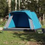 Tienda de campaña cabaña 4 personas apertura rápida azul de vidaXL, Tiendas de campaña - Ref: Foro24-4004220, Precio: 146,37 ...