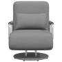 Silla giratoria y sofá cama tela gris claro en Sillones | Comprar online en Foru.es