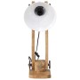 Lámpara de escritorio blanca 25 W E27 23x13x52 cm de vidaXL, Lámparas - Ref: Foro24-371907, Precio: 42,73 €, Descuento: %