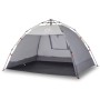 Tienda de playa 2 personas impermeable apertura rápida gris de vidaXL, Tiendas de campaña - Ref: Foro24-4005298, Precio: 60,2...