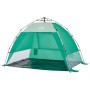 Tienda de playa 2 personas impermeable apertura rápida verde de vidaXL, Tiendas de campaña - Ref: Foro24-4005300, Precio: 61,...